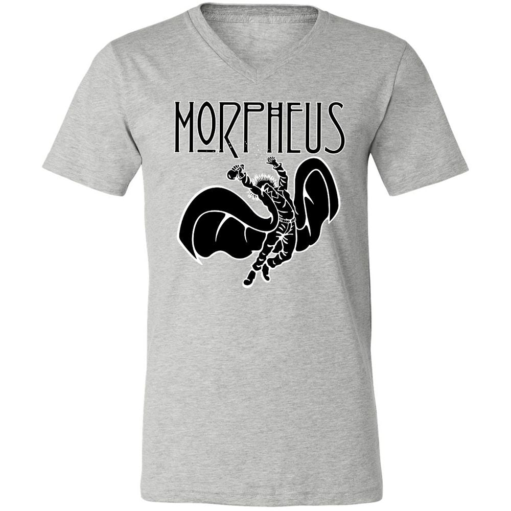 Unisex V-Neck T-Shirt - DQRNGAAU - Athletic Heather - 7