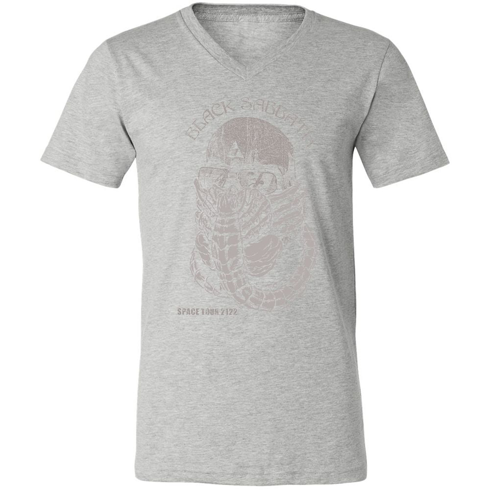 Unisex V-Neck T-Shirt - LQ8MRMA3 - Athletic Heather - 7