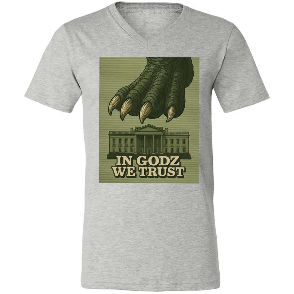 Unisex V-Neck T-Shirt - NJMADRS8 - Athletic Heather - 7