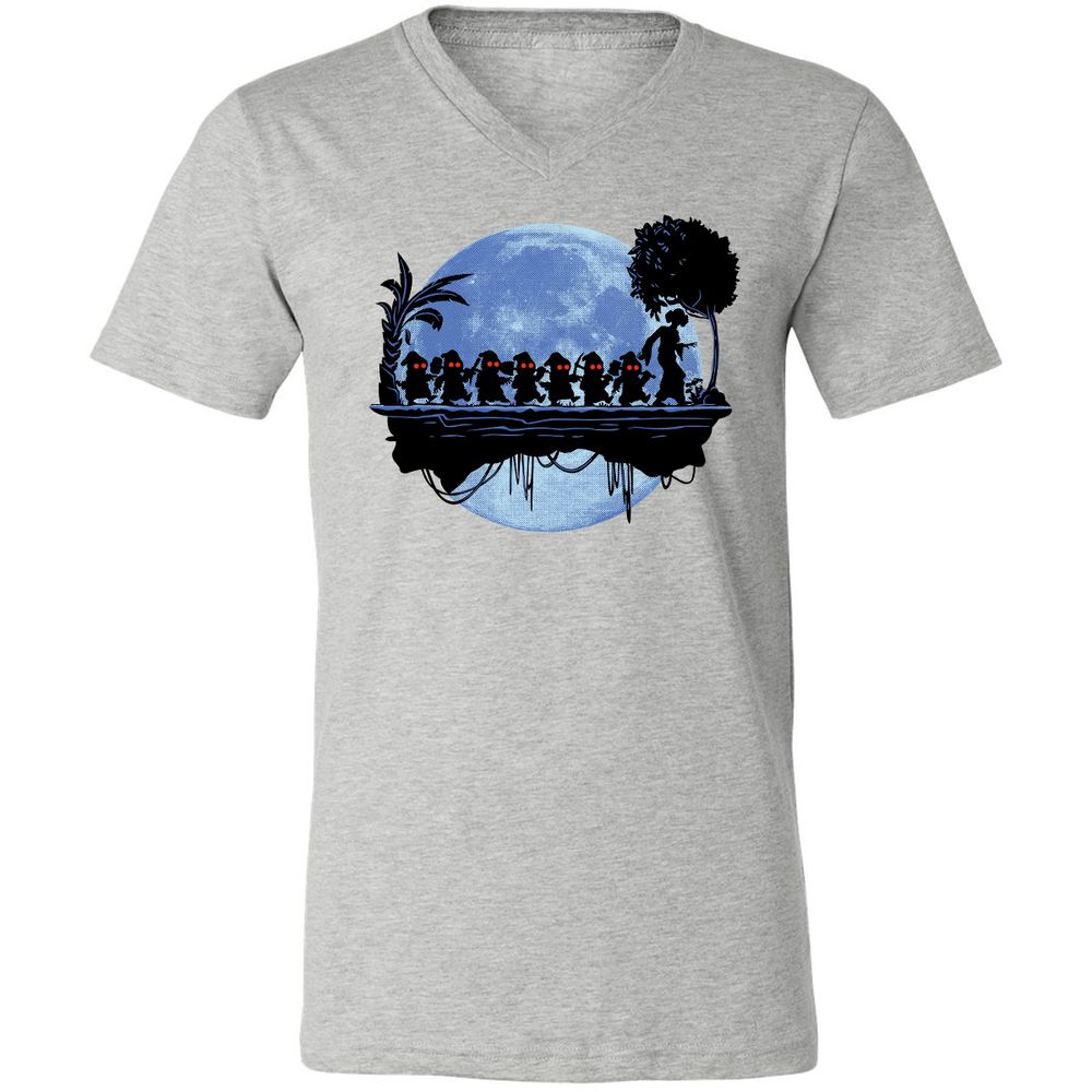 Unisex V-Neck T-Shirt - MAK2UZHS - Athletic Heather - 7