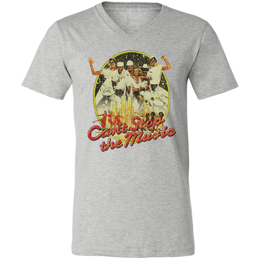 Unisex V-Neck T-Shirt - K2R1GJRP - Athletic Heather - 7