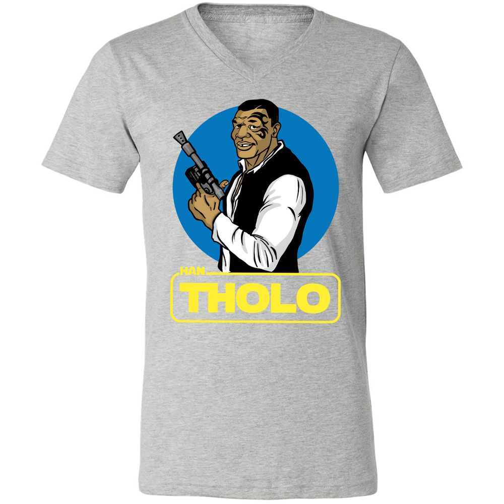 Unisex V-Neck T-Shirt - 674SR69E - Athletic Heather - 7