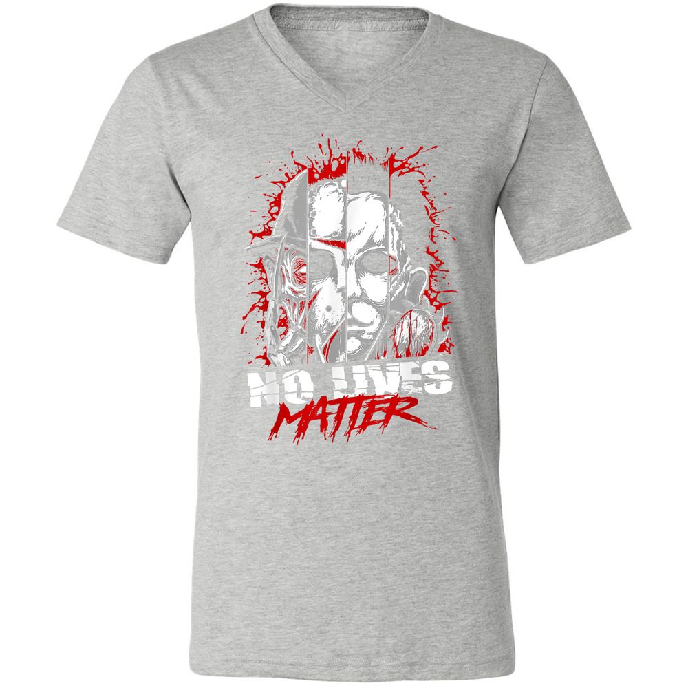 Unisex V-Neck T-Shirt - RLF9DXWE - Athletic Heather - 7