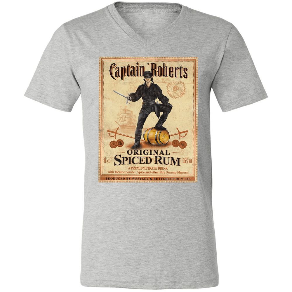 Unisex V-Neck T-Shirt - HJNPLV6C - Athletic Heather - 7