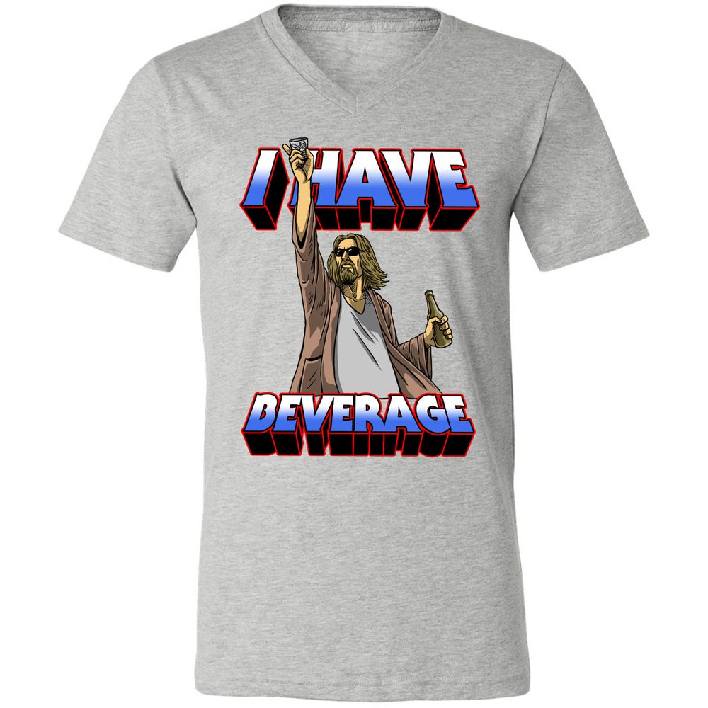 Unisex V-Neck T-Shirt - WA3GP9EA - Athletic Heather - 7