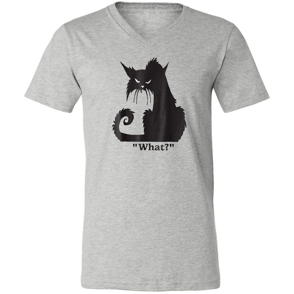 Unisex V-Neck T-Shirt - KK4B7PCS - Athletic Heather - 7