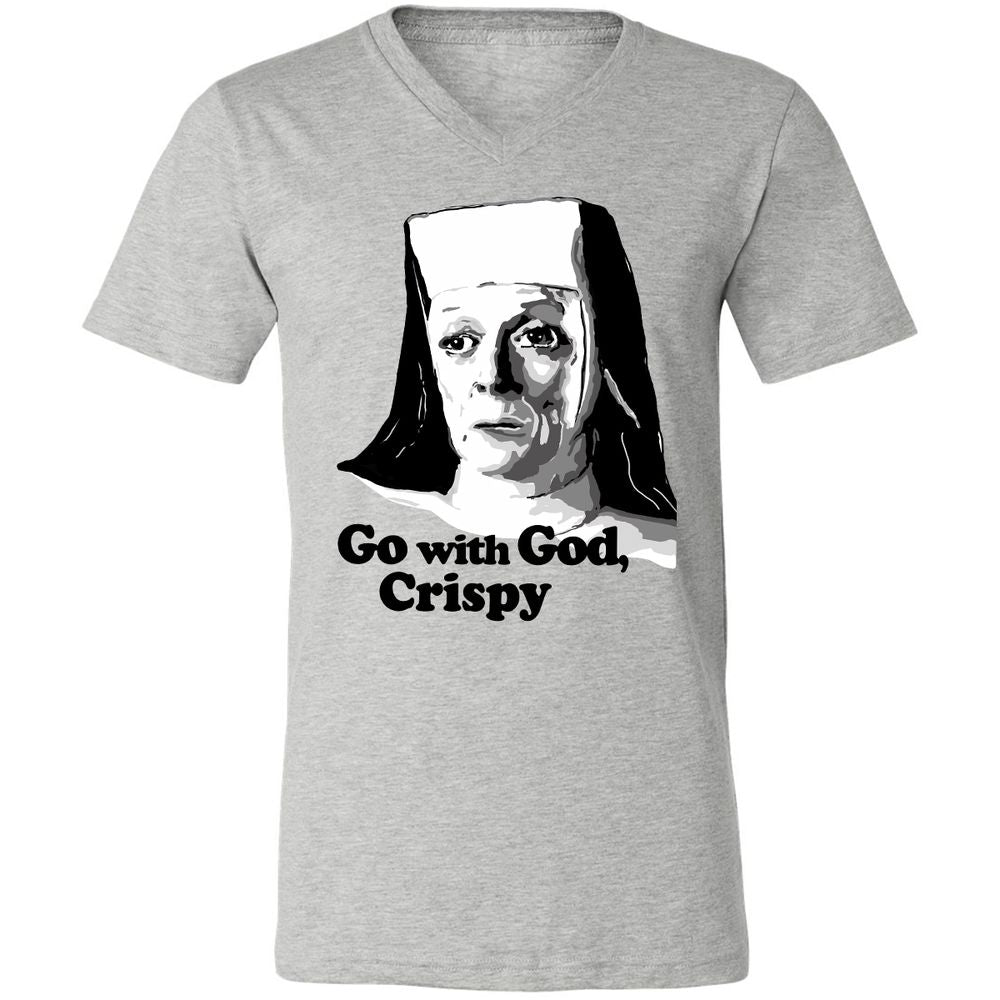 Unisex V-Neck T-Shirt - VFBUVKW9 - Athletic Heather - 7