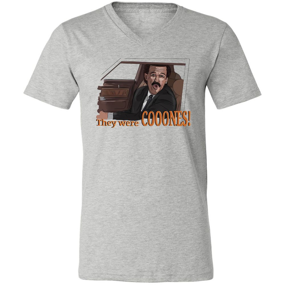 Unisex V-Neck T-Shirt - WS6JSYWS - Athletic Heather - 7