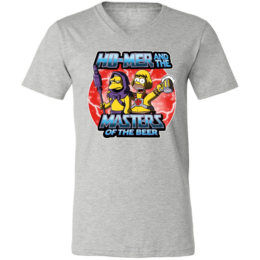 Unisex V-Neck T-Shirt - UE5557KE - Athletic Heather - 7