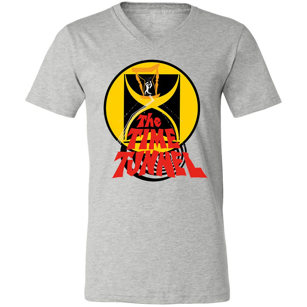 Unisex V-Neck T-Shirt - Y5USDS35 - Athletic Heather - 7