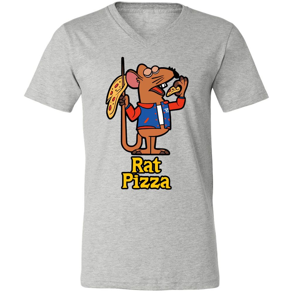 Unisex V-Neck T-Shirt - JKAQKS1X - Athletic Heather - 7