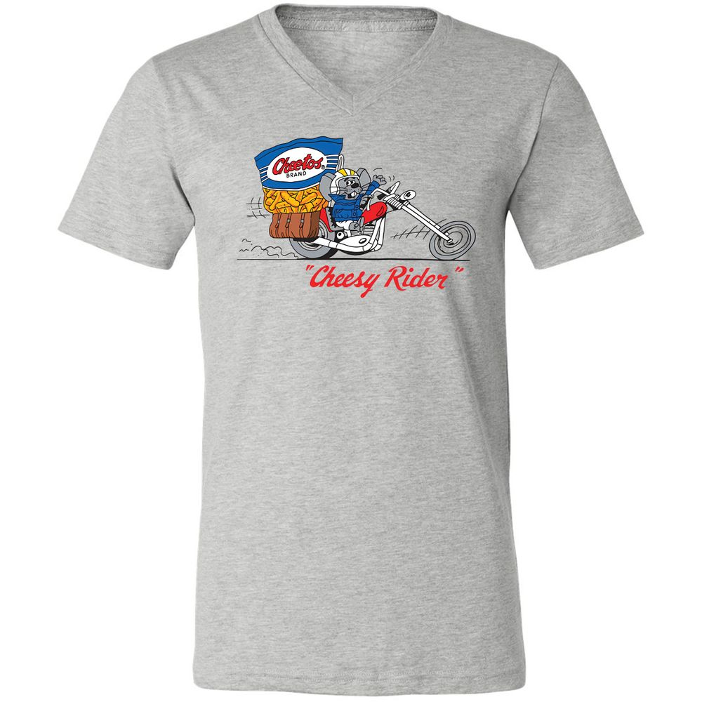 Unisex V-Neck T-Shirt - DQSQHPXT - Athletic Heather - 7