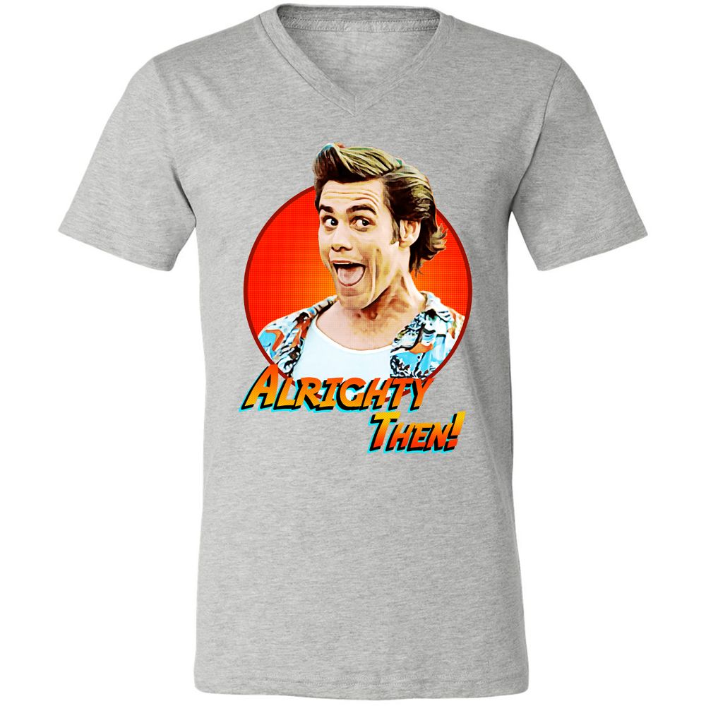 Unisex V-Neck T-Shirt - FW4C798Y - Athletic Heather - 7