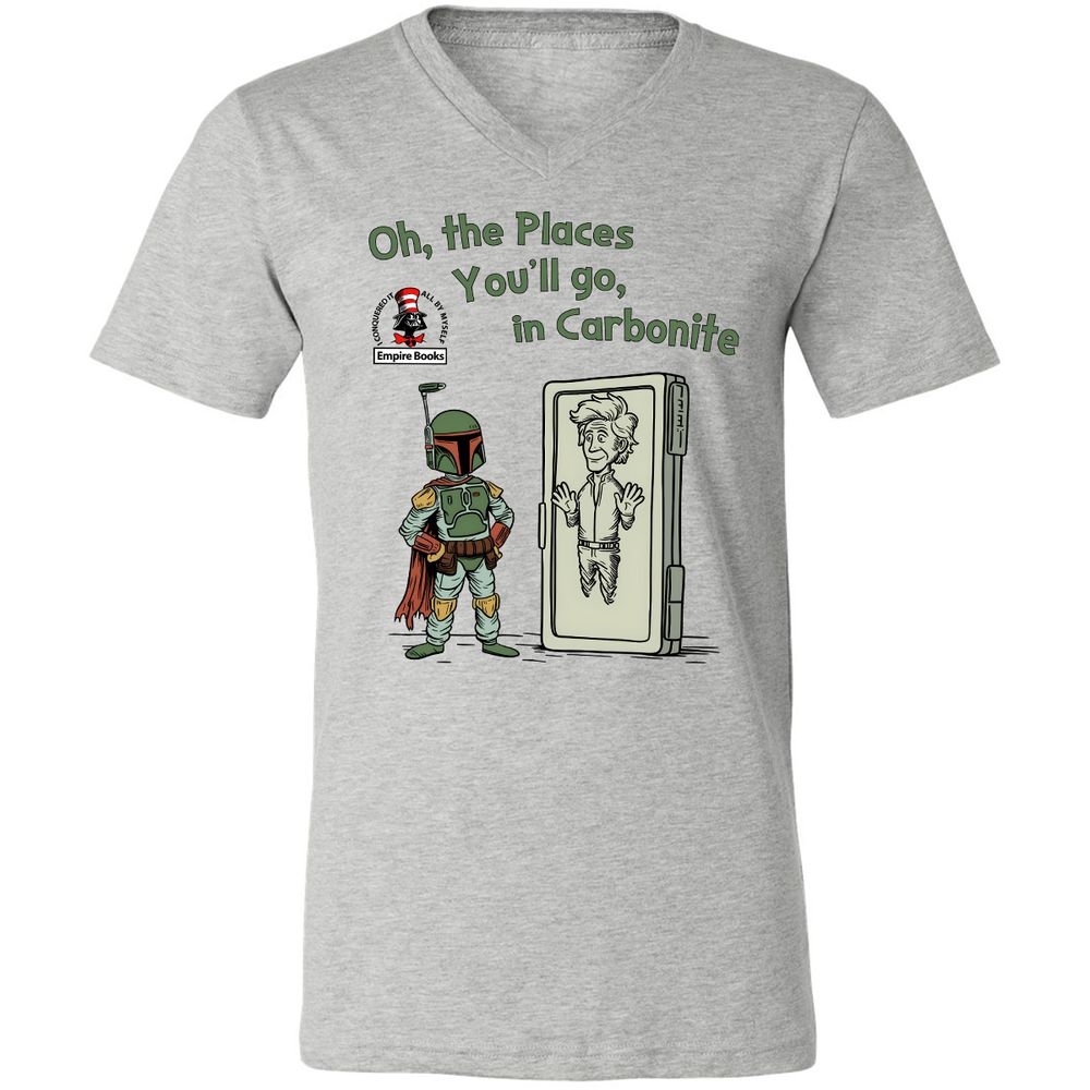 Unisex V-Neck T-Shirt - 1AVBPXN4 - Athletic Heather - 7