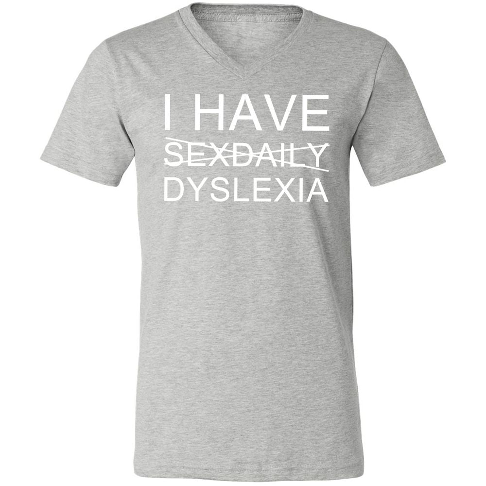 Unisex V-Neck T-Shirt - BMMRE4MT - Athletic Heather - 7