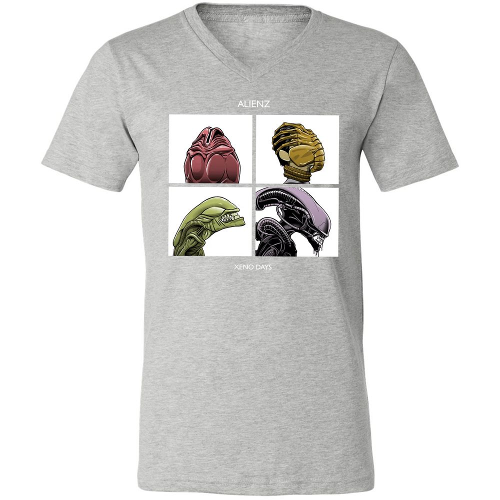 Unisex V-Neck T-Shirt - TVN763C4 - Athletic Heather - 7