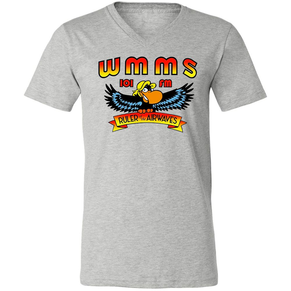 Unisex V-Neck T-Shirt - 8TV2HX64 - Athletic Heather - 7