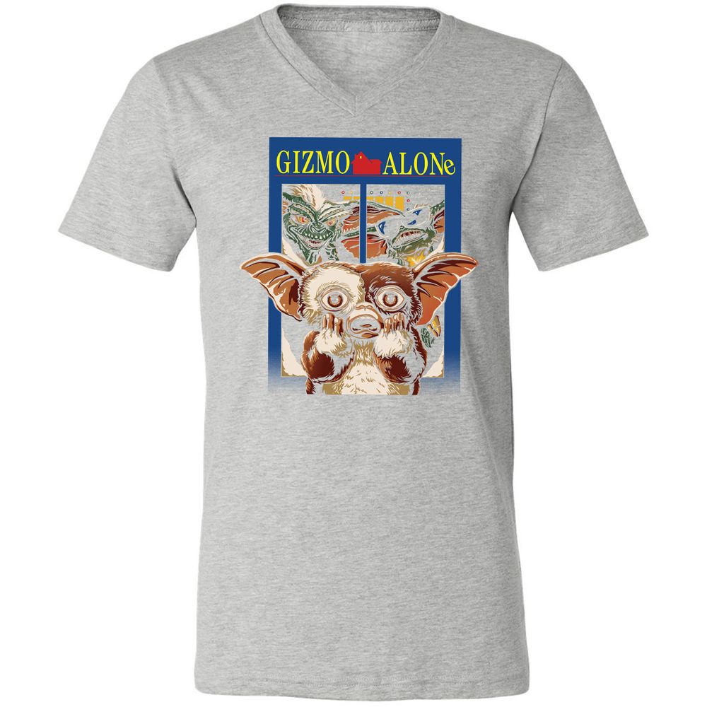 Unisex V-Neck T-Shirt - YUPVCW1G - Athletic Heather - 7