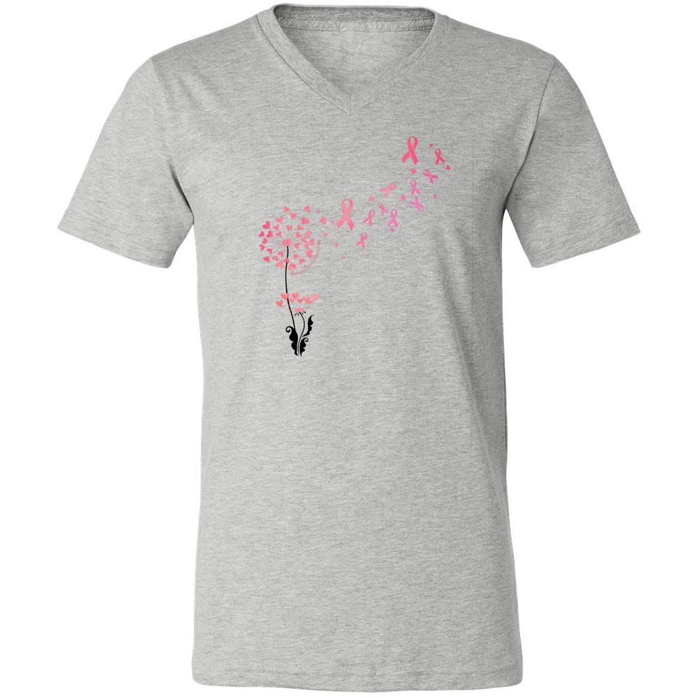 Unisex V-Neck T-Shirt - 7TV9PNH8 - Athletic Heather - 7