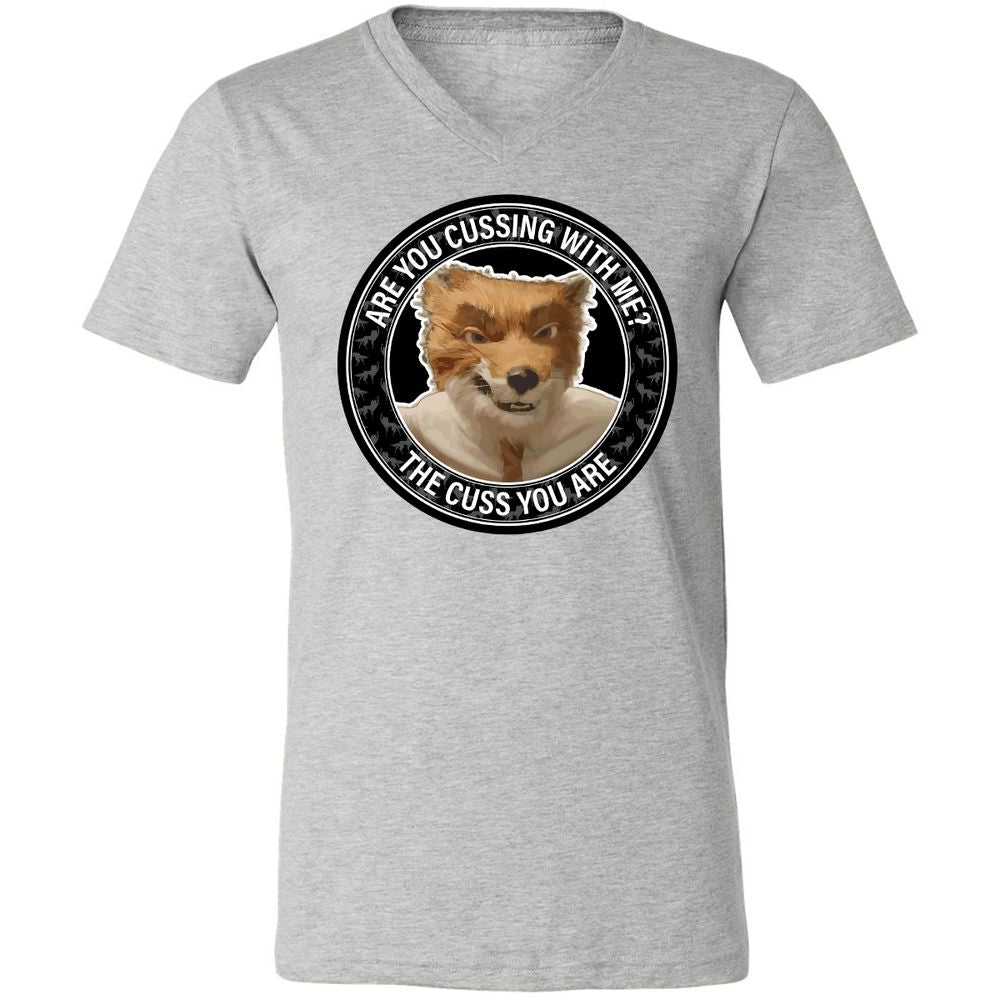 Unisex V-Neck T-Shirt - VPGRCLJQ - Athletic Heather - 7