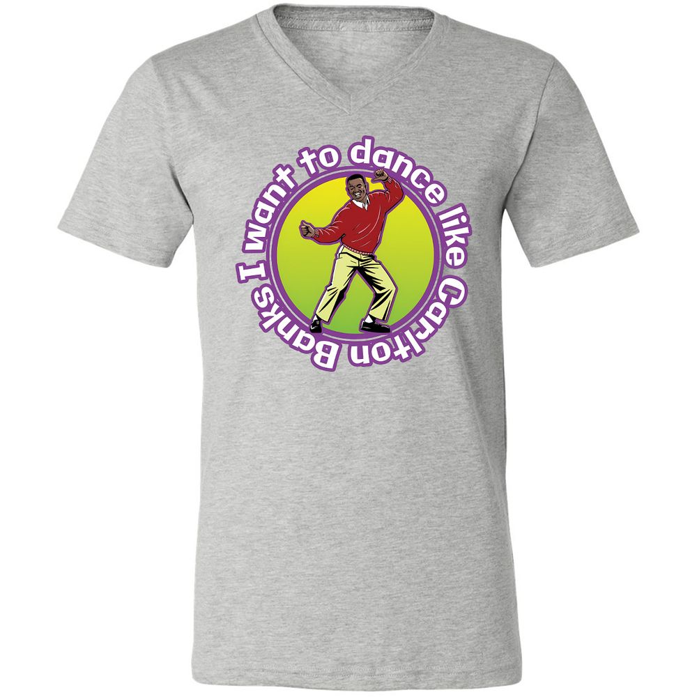 Unisex V-Neck T-Shirt - MVUTX6N8 - Athletic Heather - 7