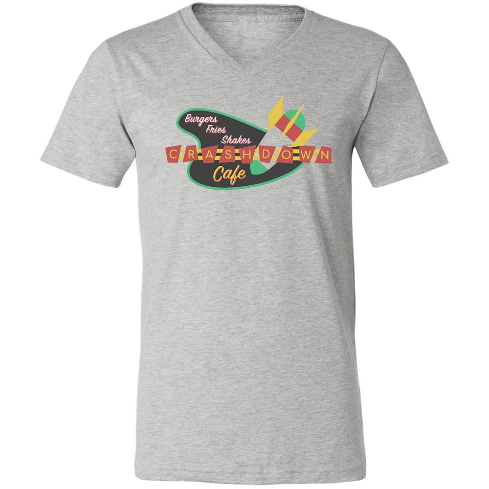 Unisex V-Neck T-Shirt - SXKYPRVR - Athletic Heather - 7