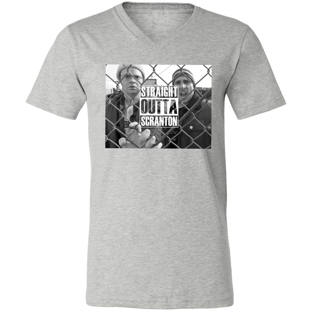 Unisex V-Neck T-Shirt - NP16N2D3 - Athletic Heather - 7