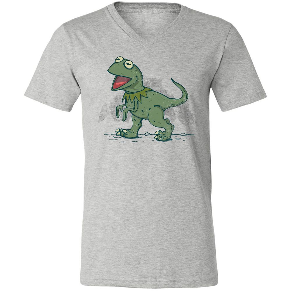 Unisex V-Neck T-Shirt - N9DV84NF - Athletic Heather - 7