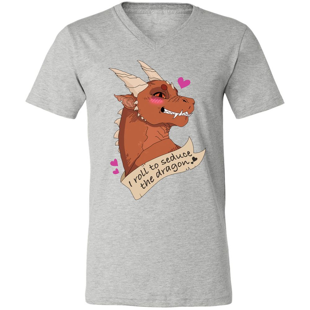 Unisex V-Neck T-Shirt - Y6L2HXKM - Athletic Heather - 7