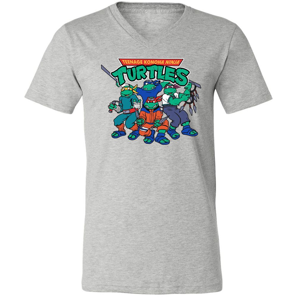 Unisex V-Neck T-Shirt - MBM4HVYH - Athletic Heather - 7