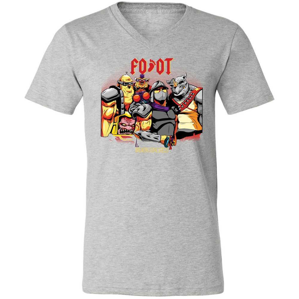 Unisex V-Neck T-Shirt - S697GV2C - Athletic Heather - 7