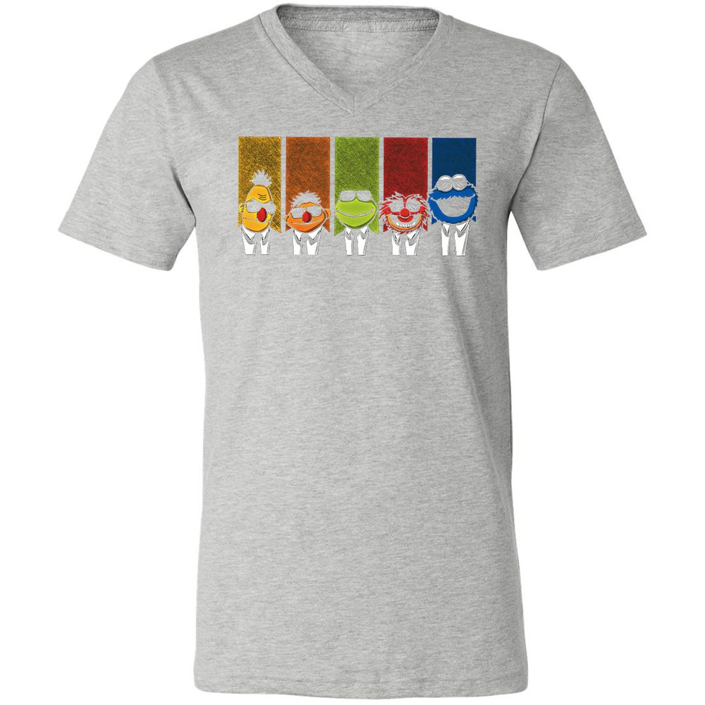 Unisex V-Neck T-Shirt - G3QMUQBH - Athletic Heather - 7