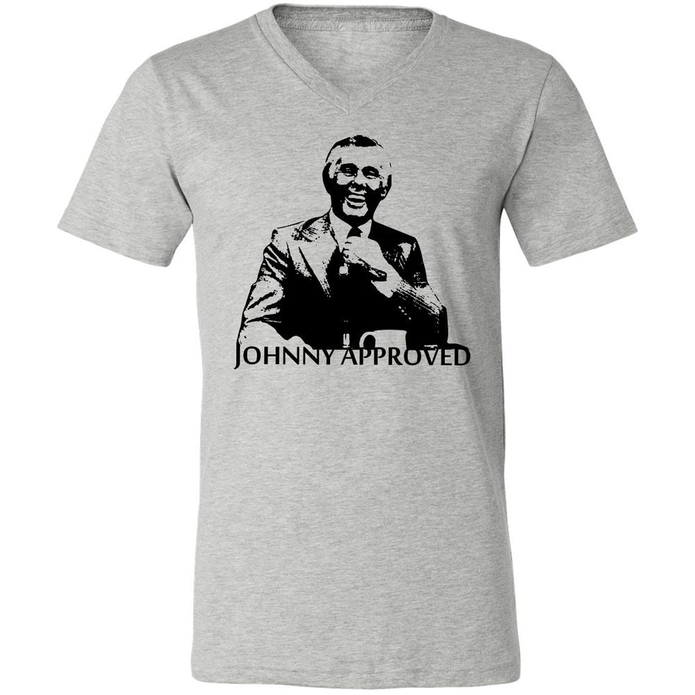 If it's good, Johnny Approves - Athletic Heather - 7
