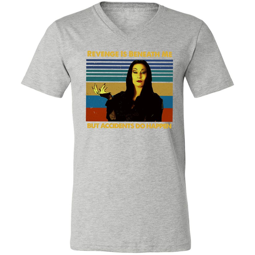 Unisex V-Neck T-Shirt - E3VFPG51 - Athletic Heather - 7