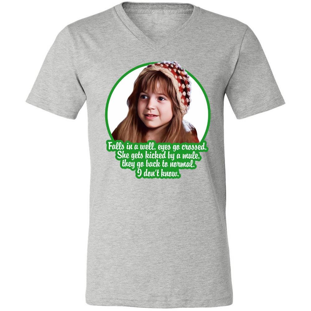 Unisex V-Neck T-Shirt - U6QWPP9X - Athletic Heather - 7