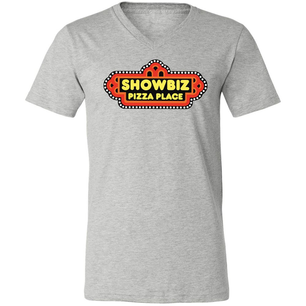 Unisex V-Neck T-Shirt - CNWXB6JX - Athletic Heather - 7