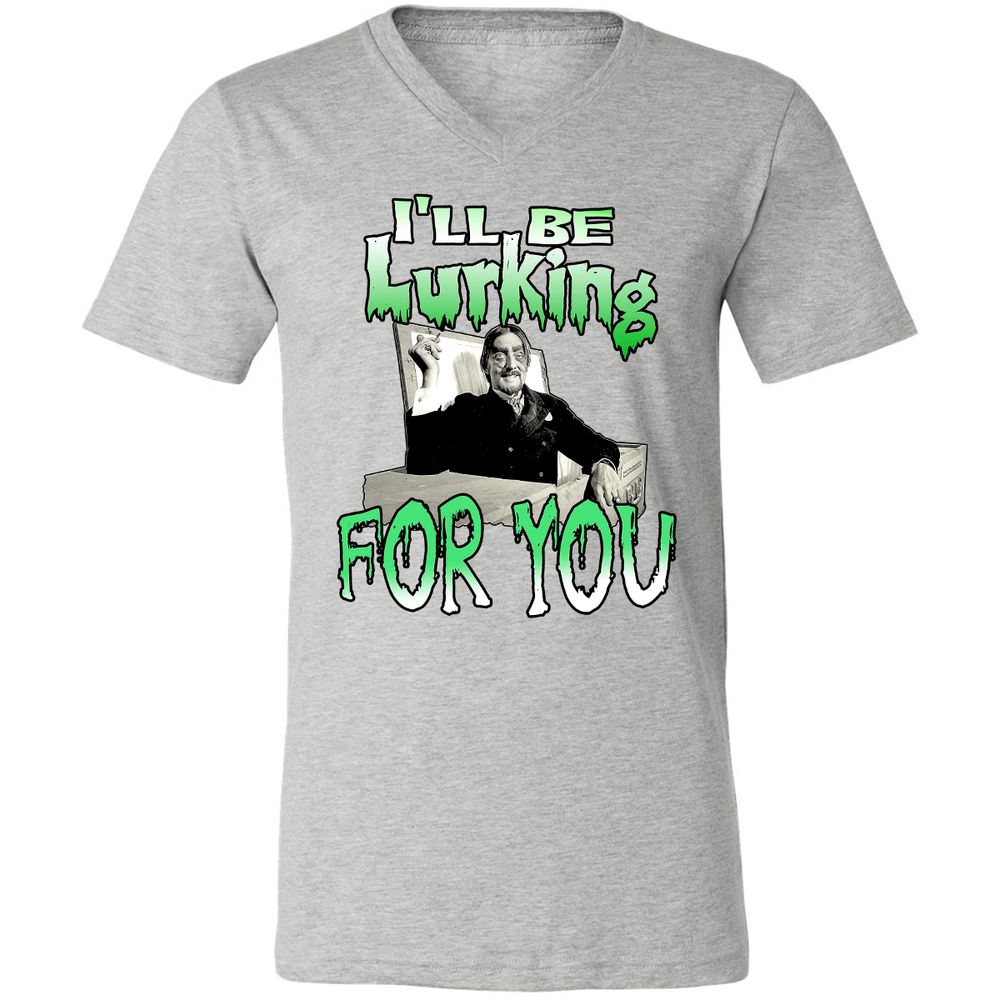 Unisex V-Neck T-Shirt - HTW4R57V - Athletic Heather - 7