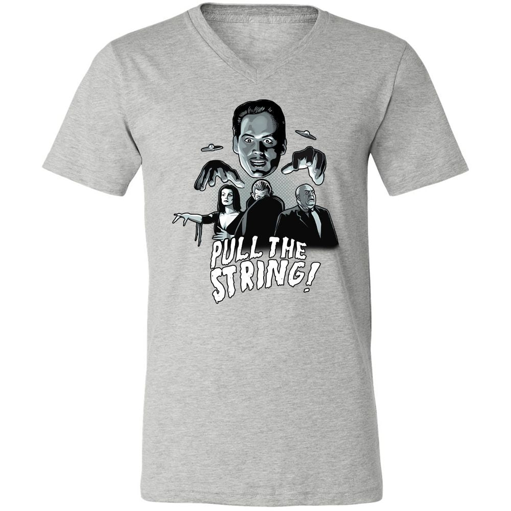 Unisex V-Neck T-Shirt - EHDHV3SY - Athletic Heather - 7