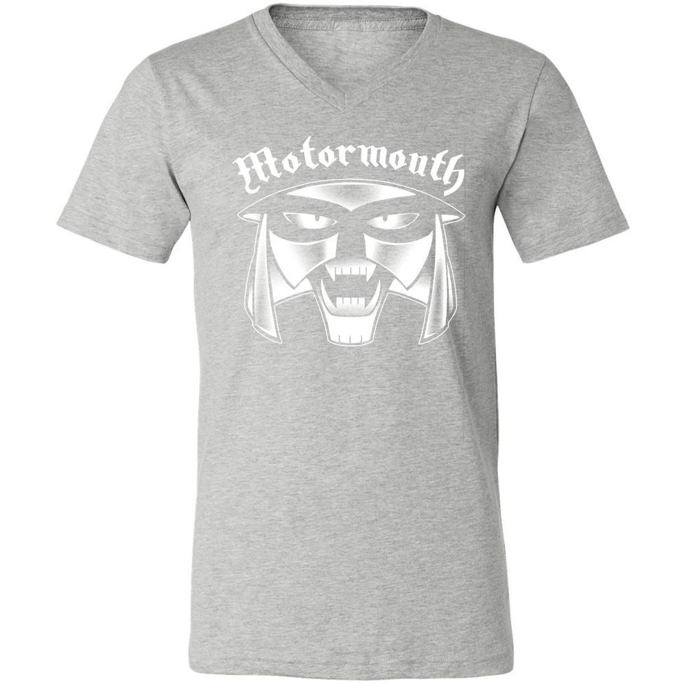 Unisex V-Neck T-Shirt - EGYZQ5KJ - Athletic Heather - 7