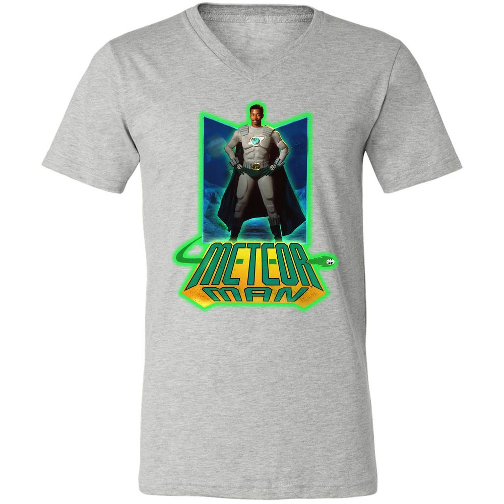 Unisex V-Neck T-Shirt - DAX2VMSX - Athletic Heather - 7