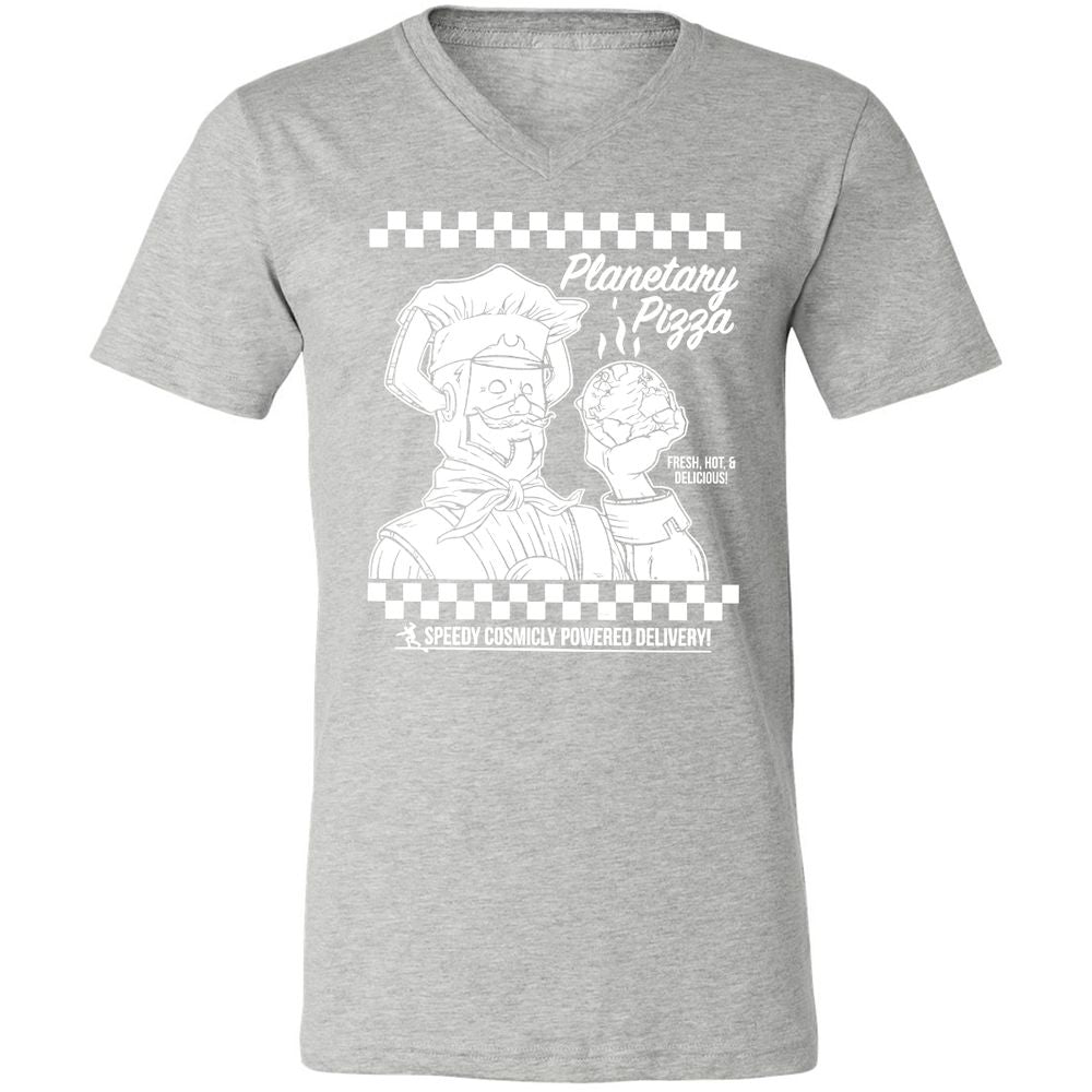 Unisex V-Neck T-Shirt - N58H1TEV - Athletic Heather - 7