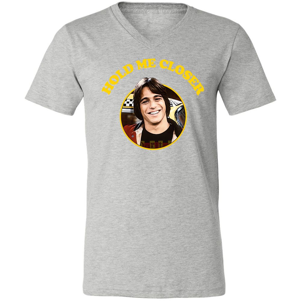 Unisex V-Neck T-Shirt - 4JC3JY5W - Athletic Heather - 7