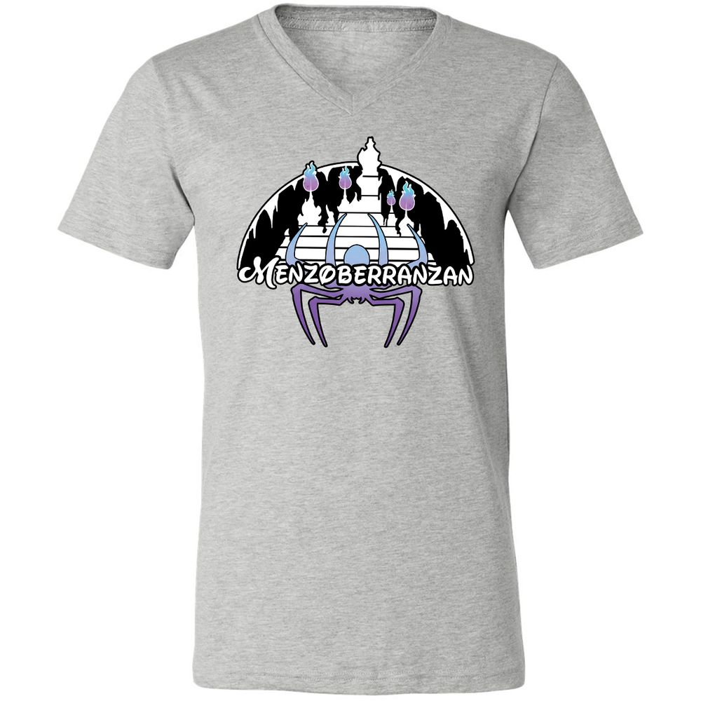 Unisex V-Neck T-Shirt - 61RZZJWE - Athletic Heather - 7