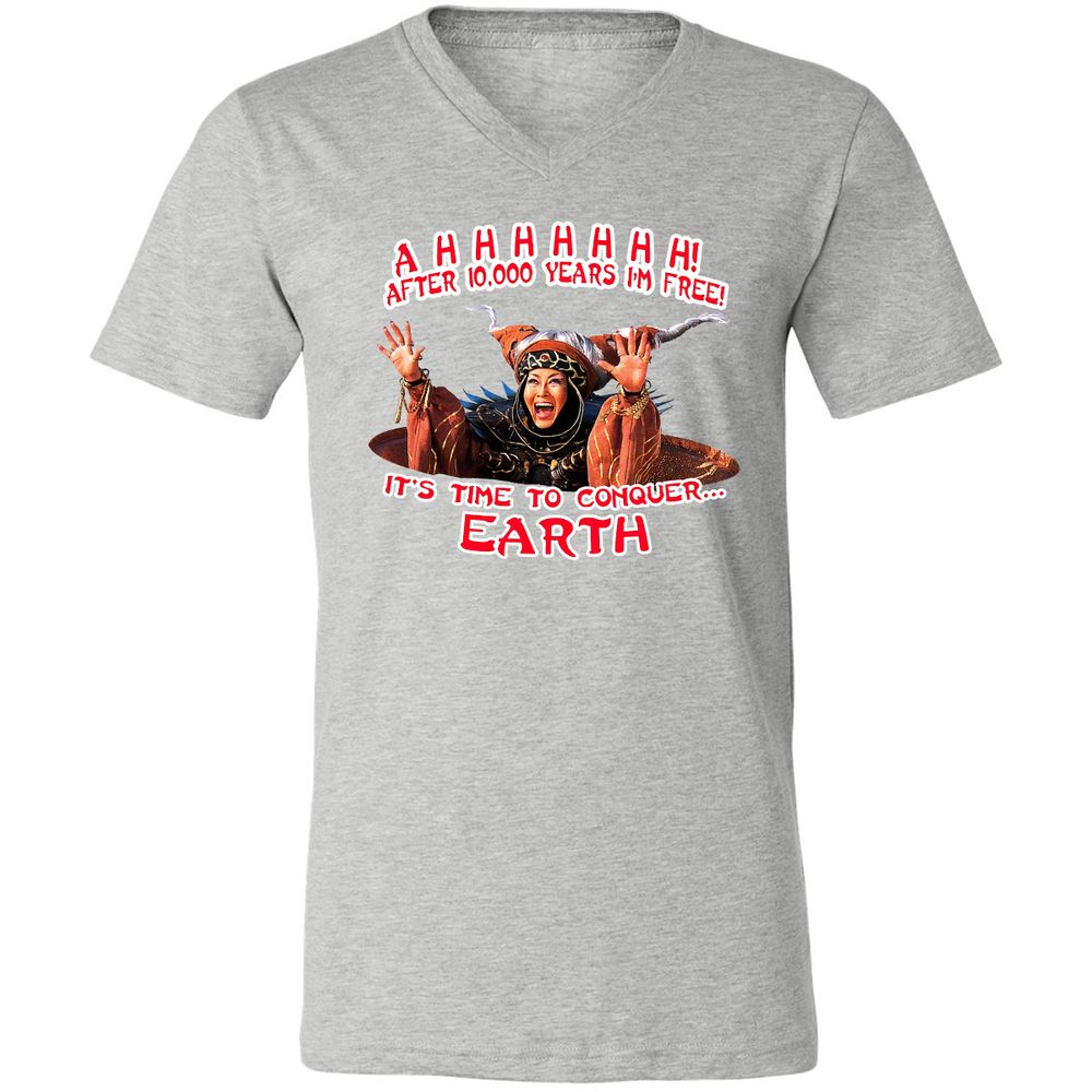 Retro Rita Repulsa MMPR - Athletic Heather - 7
