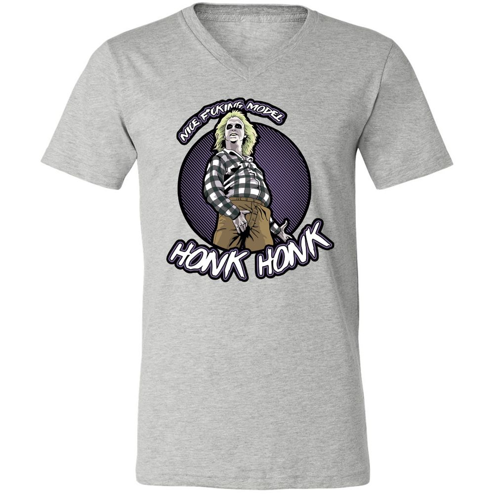 Unisex V-Neck T-Shirt - 28UX9XNW - Athletic Heather - 7