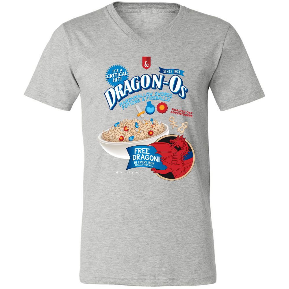 Unisex V-Neck T-Shirt - DPXAZ5ZU - Athletic Heather - 7