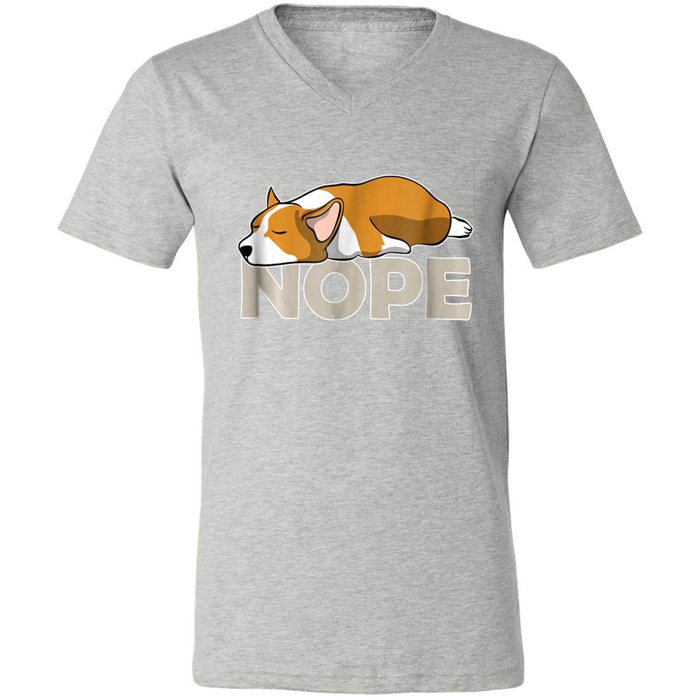 Unisex V-Neck T-Shirt - N6GW8FMP - Athletic Heather - 7