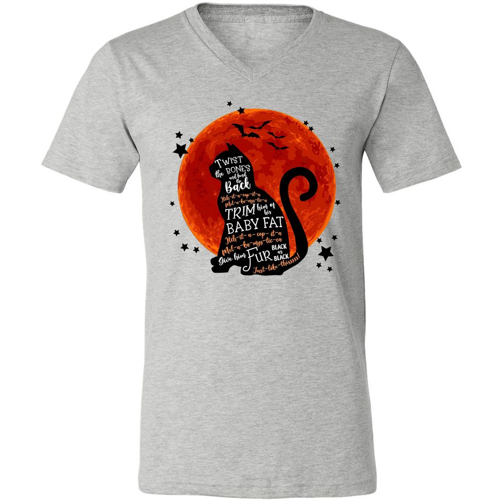 Unisex V-Neck T-Shirt - BNDCZTMC - Athletic Heather - 7