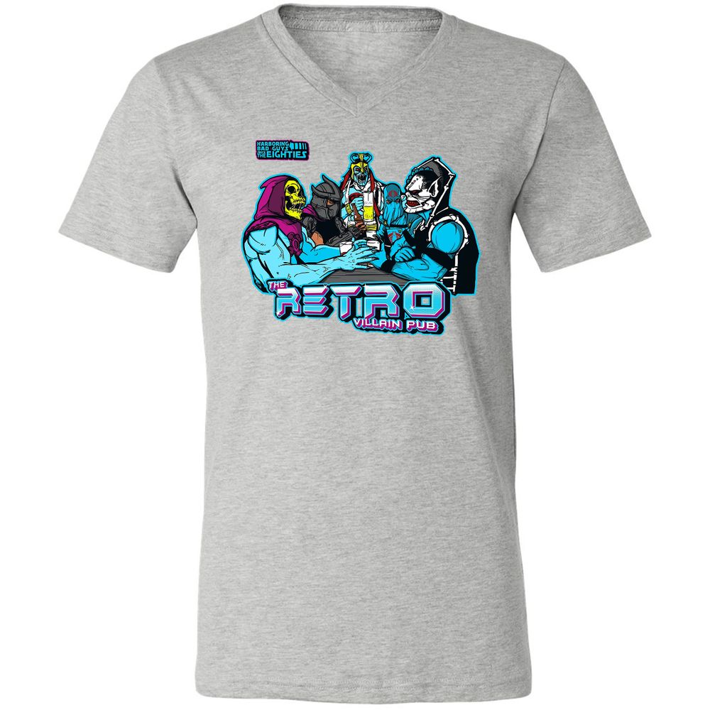 Unisex V-Neck T-Shirt - CFFPF4RH - Athletic Heather - 7