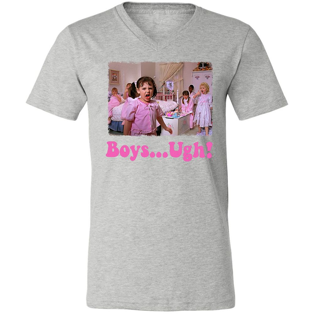 Unisex V-Neck T-Shirt - 7X4W4YJ3 - Athletic Heather - 7